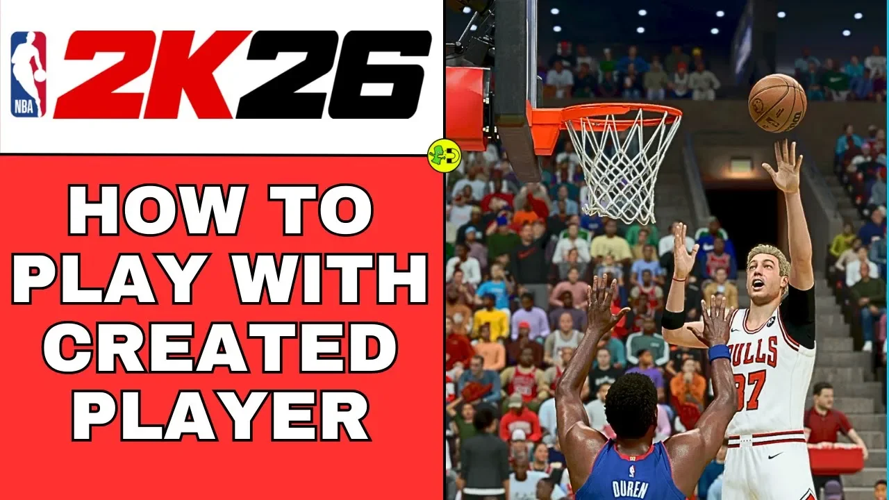 How to Play With Created Player in NBA 2K26