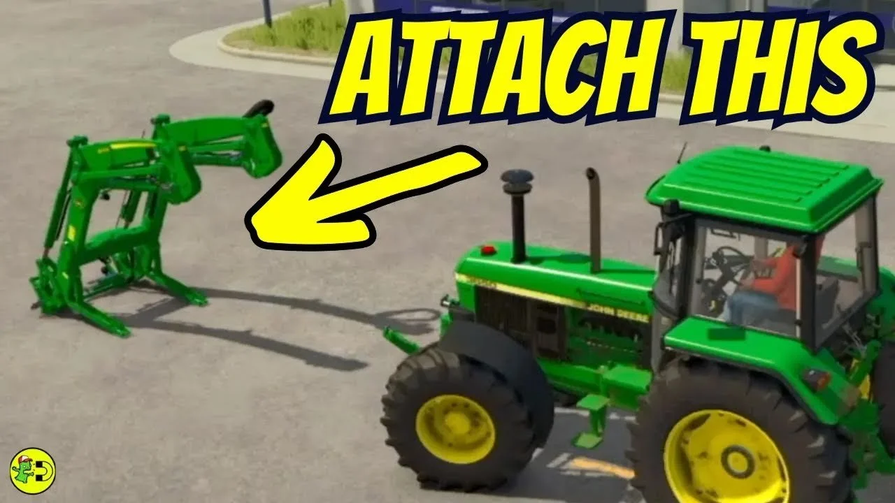 Farming Simulator 25 How to Attach Front Loader