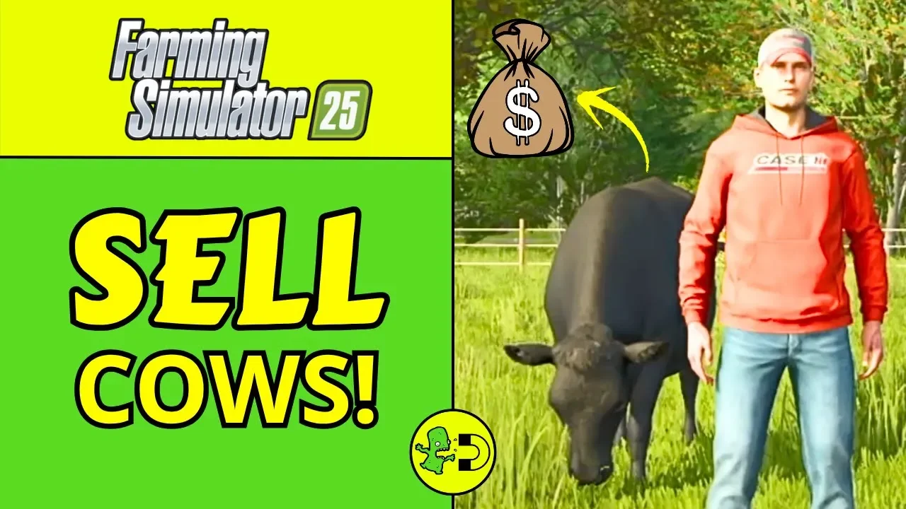 Farming Simulator 25 How to Sell Cows