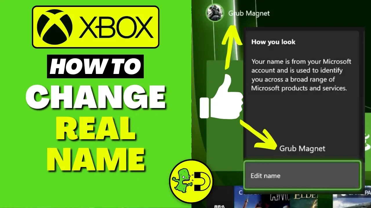 Xbox How to Change Real Name
