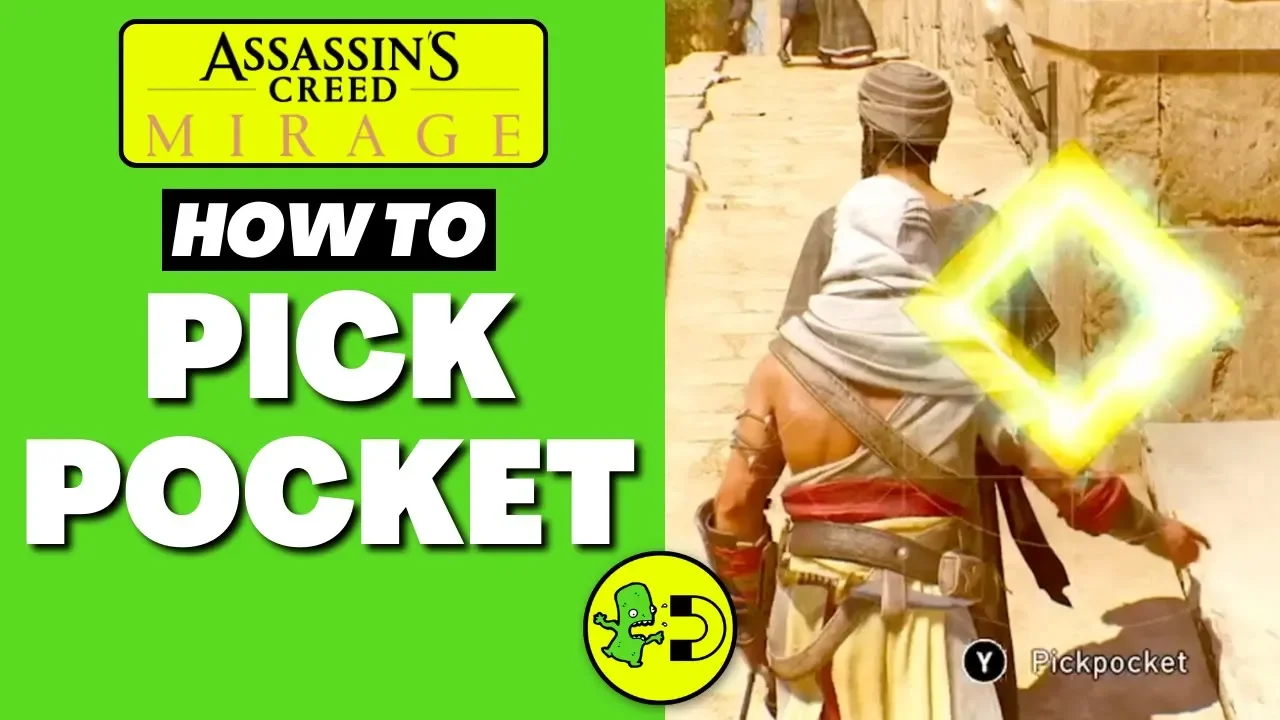 Assassin's Creed Mirage How to Pickpocket