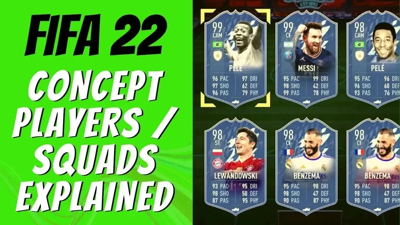 Concept Players Explained in FIFA 22 Ultimate Team