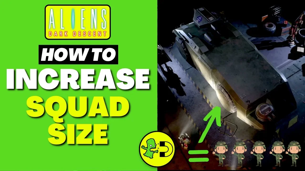 Aliens: Dark Descent How to Increase Squad Size