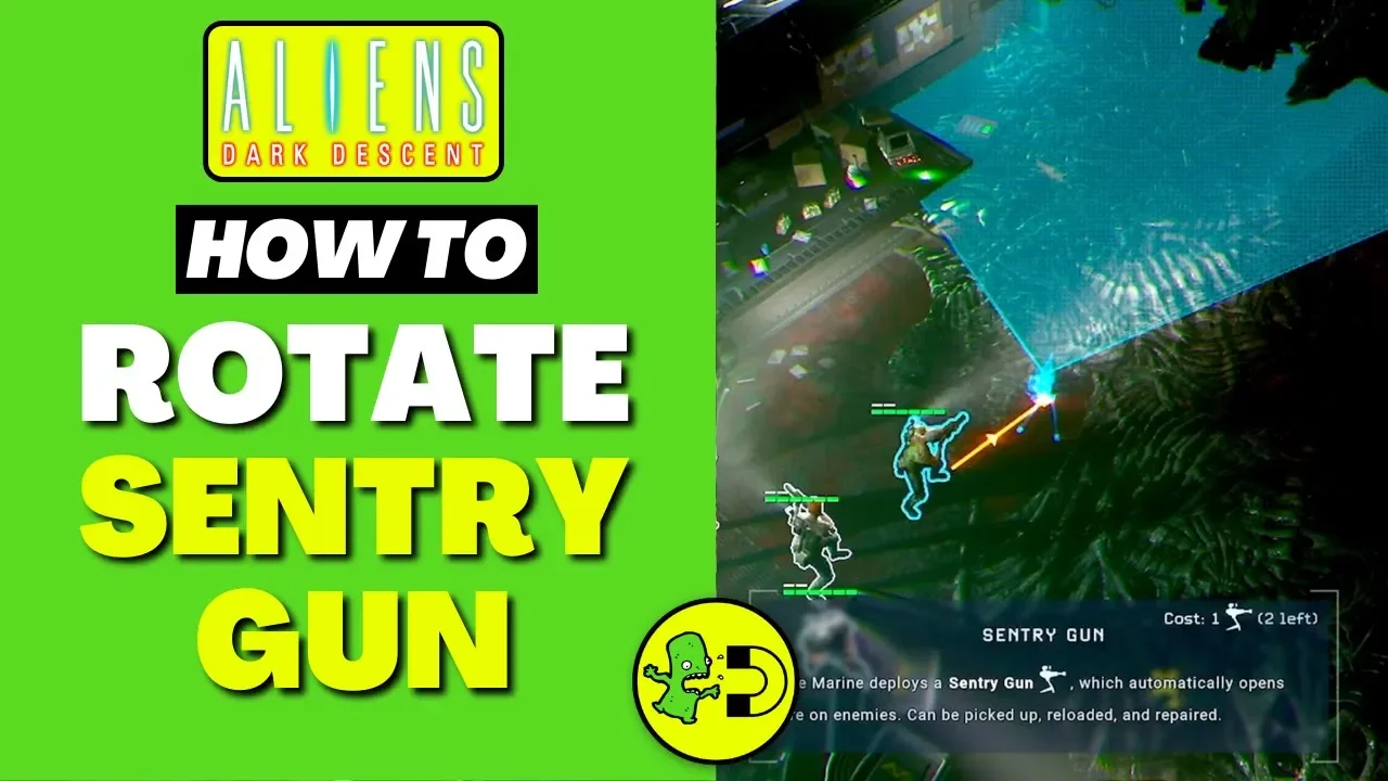 Aliens: Dark Descent How to Rotate Sentry Gun