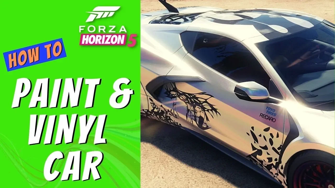 Forza Horizon 5 How to Paint Car and Apply Vinyls