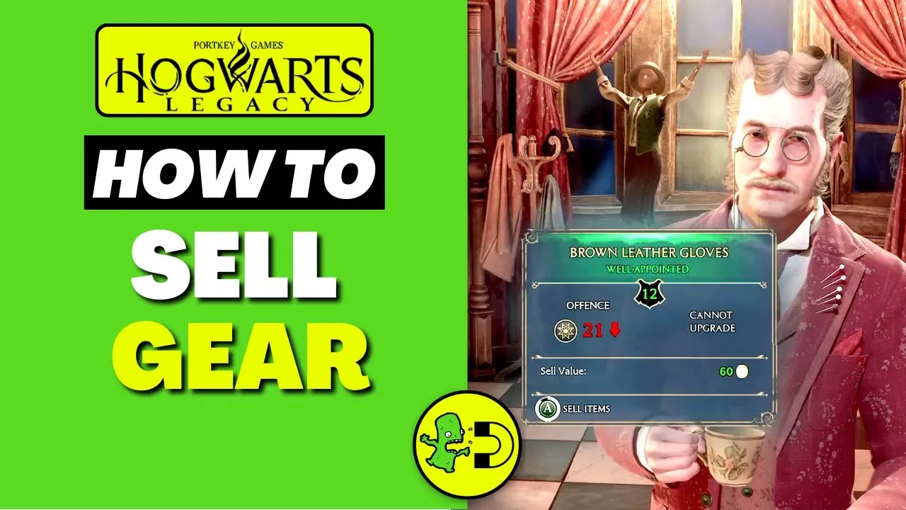 Hogwarts Legacy How to Sell Gear