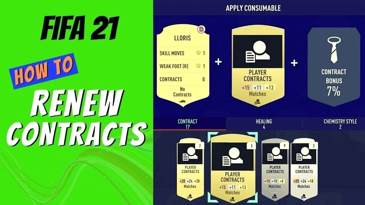 How to Renew Contracts in FIFA 21 Ultimate Team