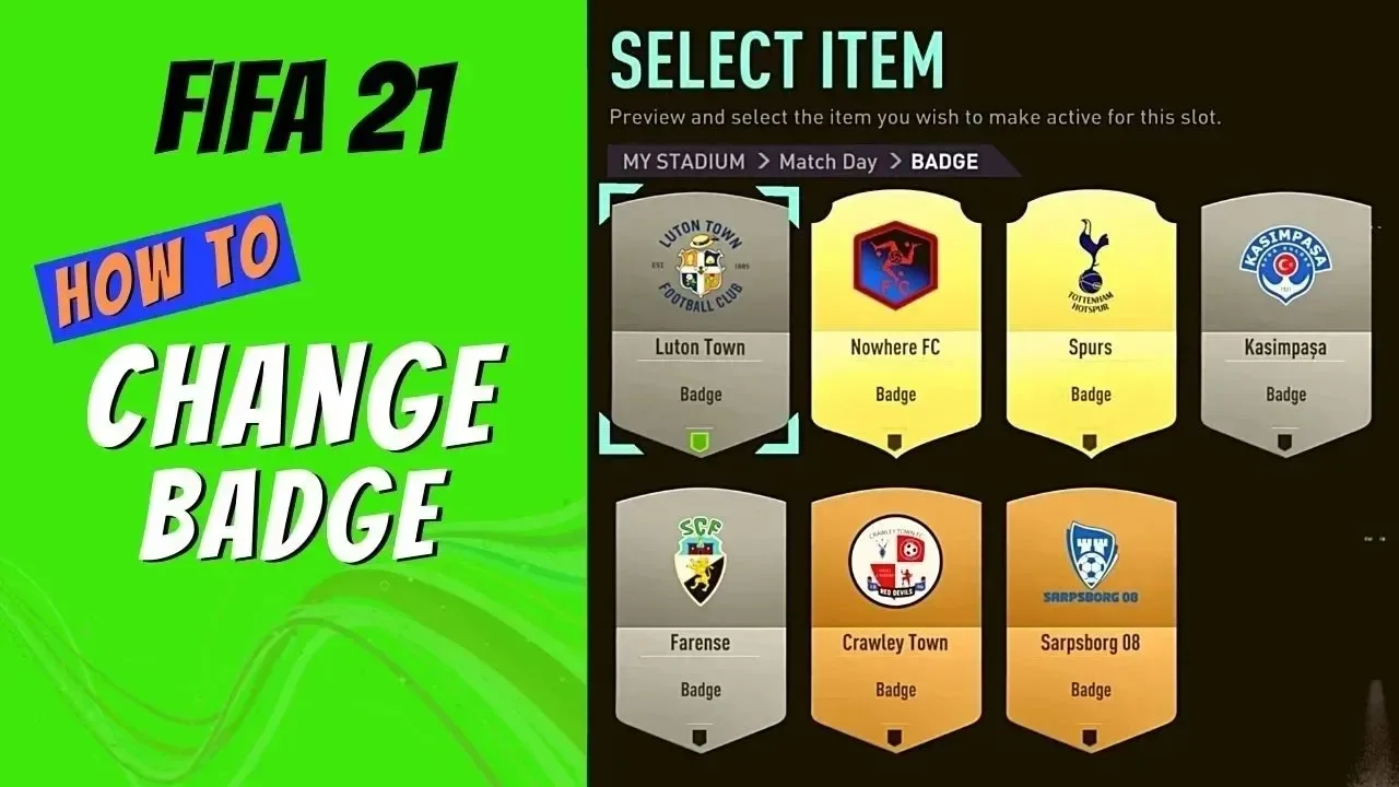 How To Change Badge in FIFA 21 Ultimate Team