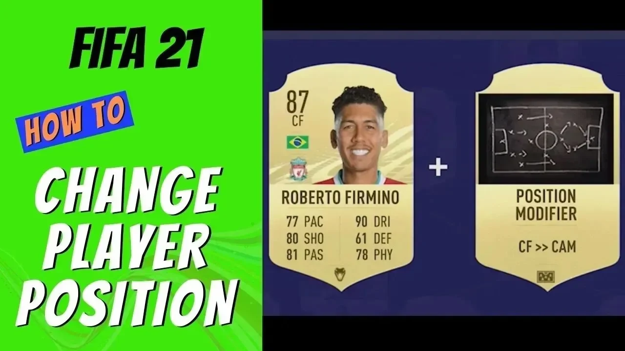 How to Change Player Position in FIFA 21 Ultimate Team