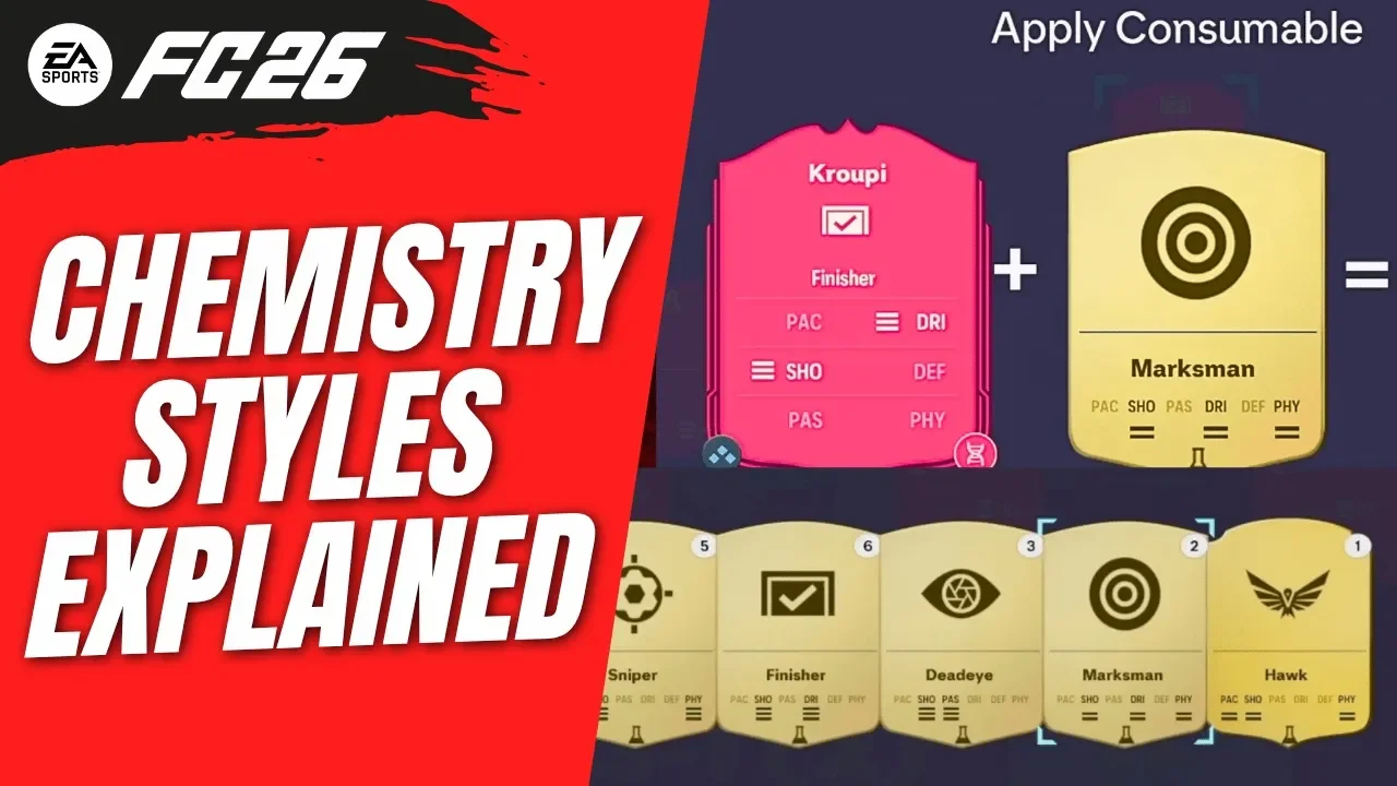 Chemistry Styles Explained in FC 26 Ultimate Team