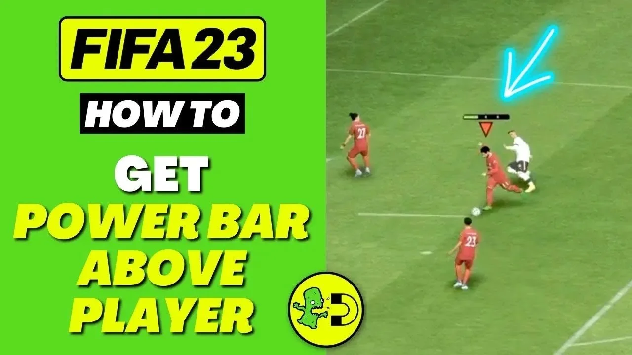 How to Get Power Bar Above Player in FIFA 23