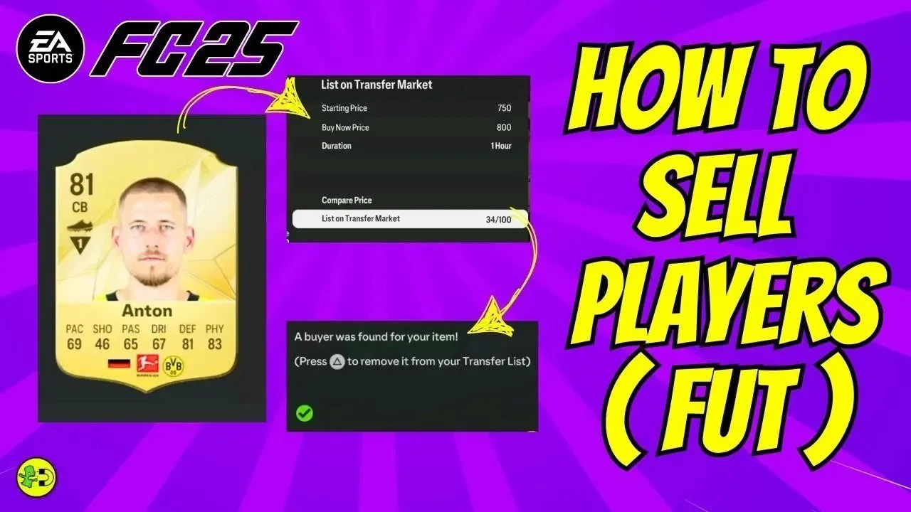 How to Sell Players in FC 25 Ultimate Team