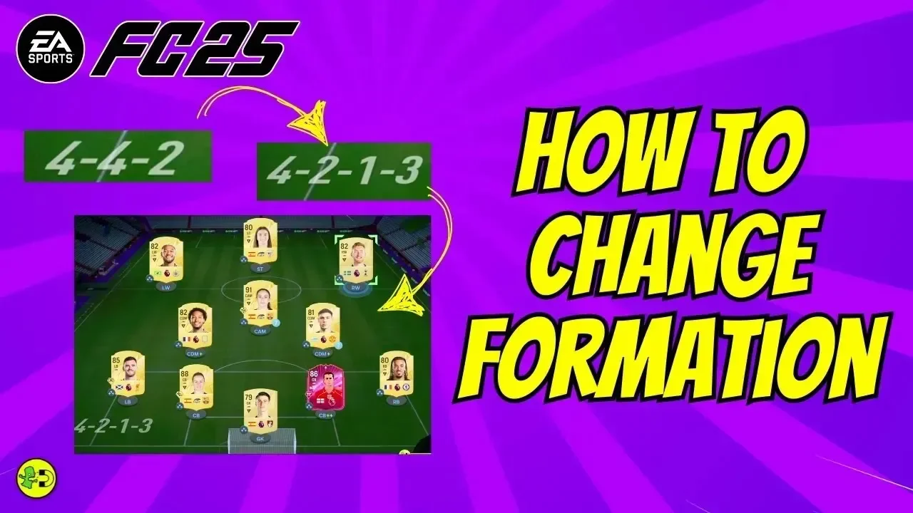 How to Change Formation in FC 25 Ultimate Team