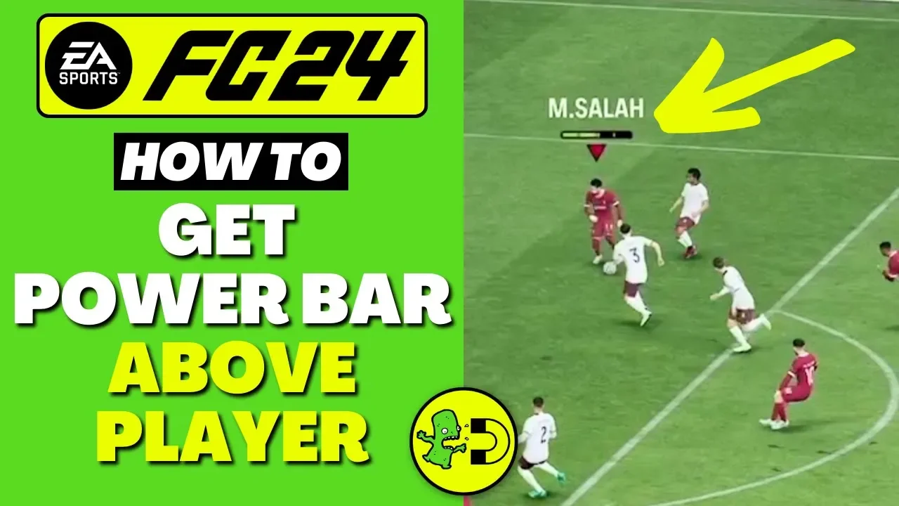 How to Get Power Bar Above Player in FC 24