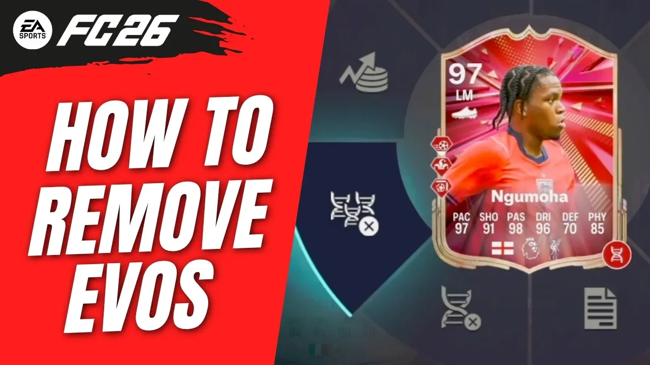 How to Remove Evolutions in FC 26 Ultimate Team