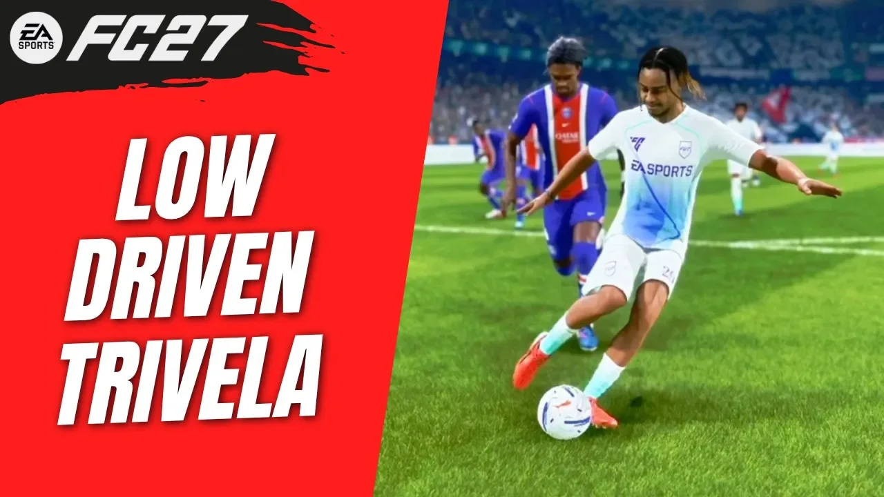 How to Low Driven Trivela in FC 27