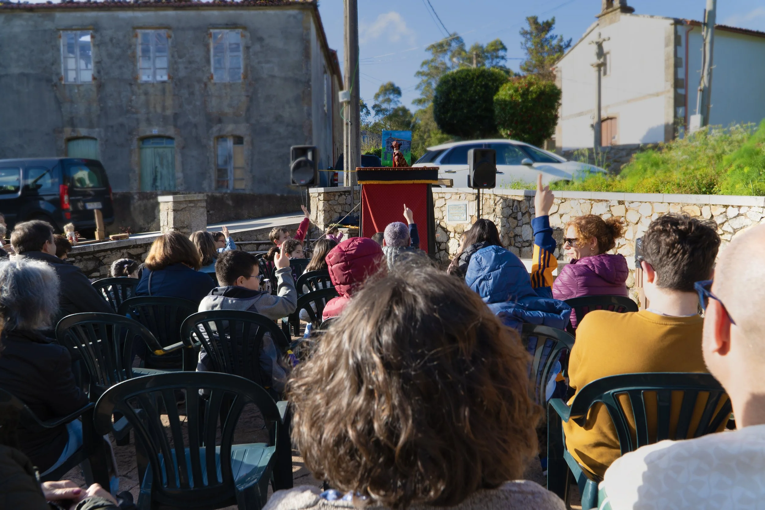 Barrigaverde. Títeres Alakrán, Borja Insua en Mallas