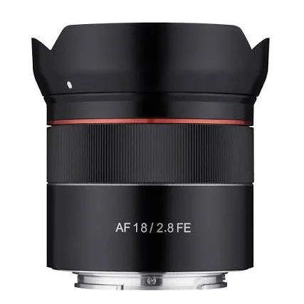 Samyang AF 18mm F2.8 Auto Focus Full Frame Wide Angle Lens for Sony E Mount