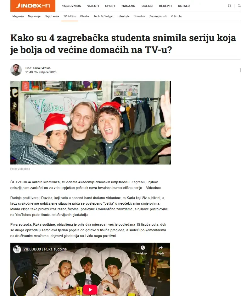 Karlo Vorih Videobox