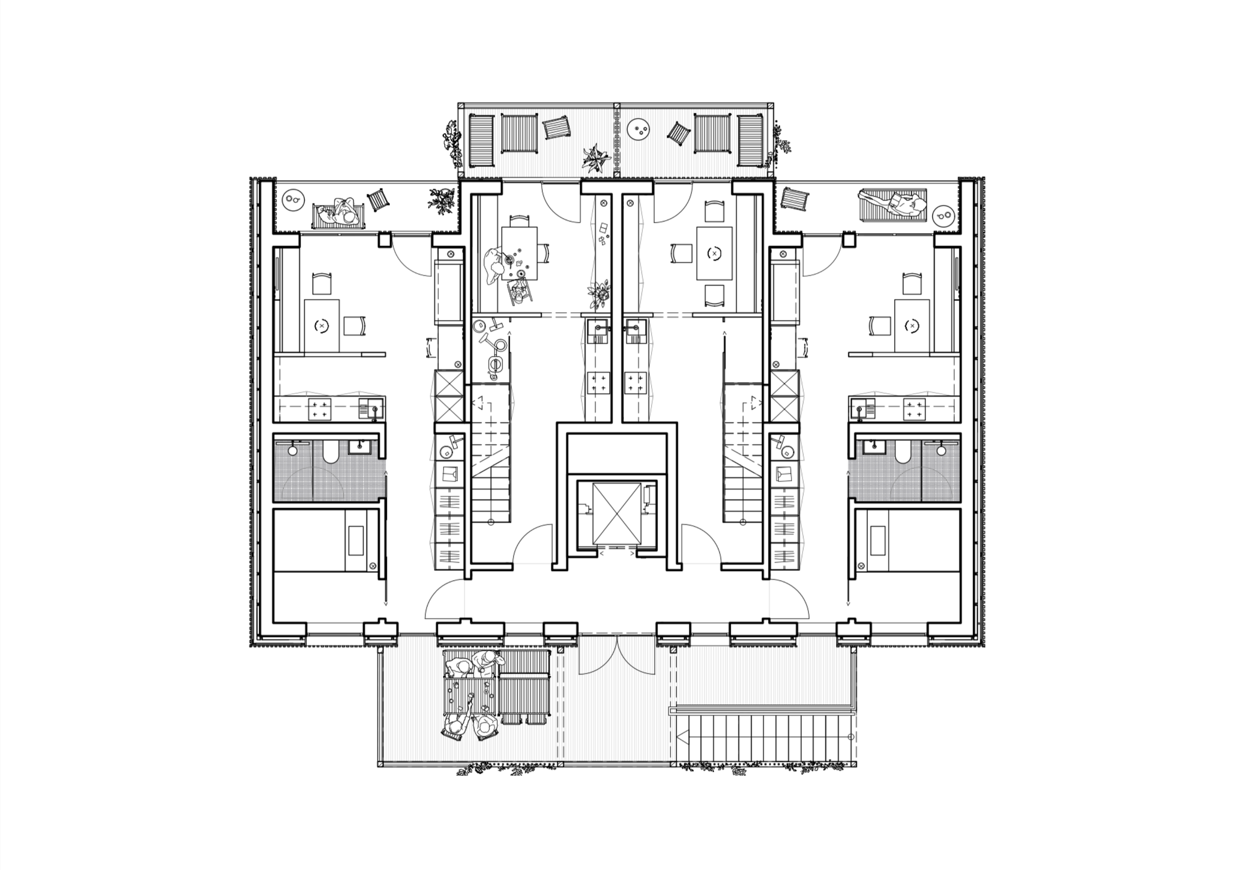 Grundriss Obergeschoss