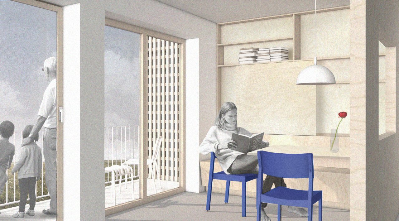Visualisierung Wohnung Typ A