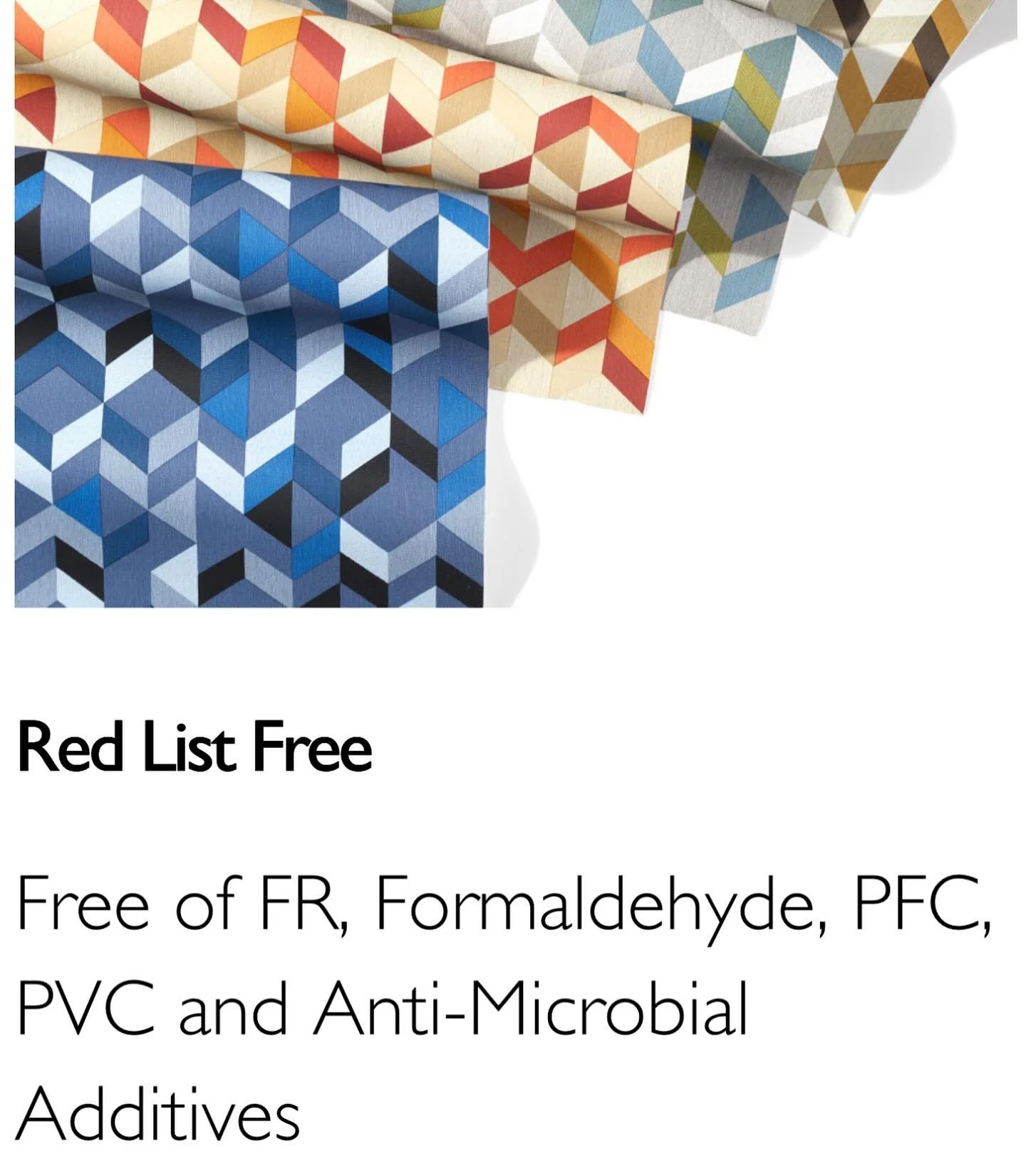 This is Concertex&hellip;#redlistfree #performancetextiles #upholstery #commercialtextiles #fabrics #commercialinteriors #commercialinteriordesign #tessutodesign