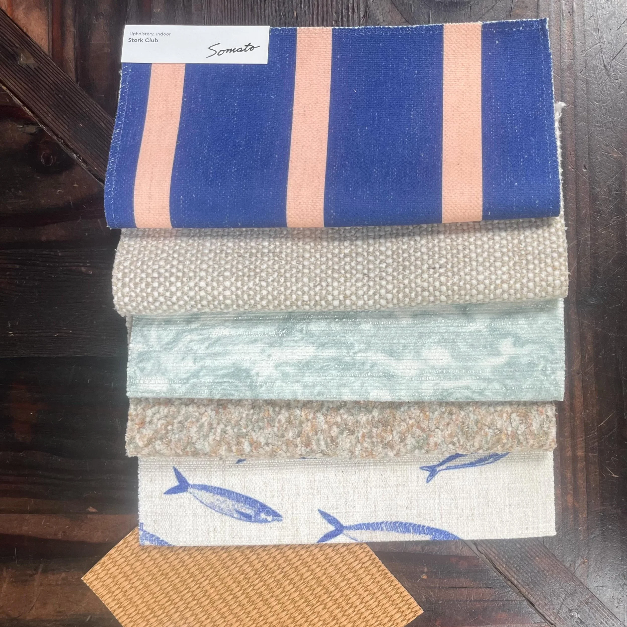 Somato on the run!  Great day with Founder, Kim DiMarco!  @tessutodesignboston @somato.textiles