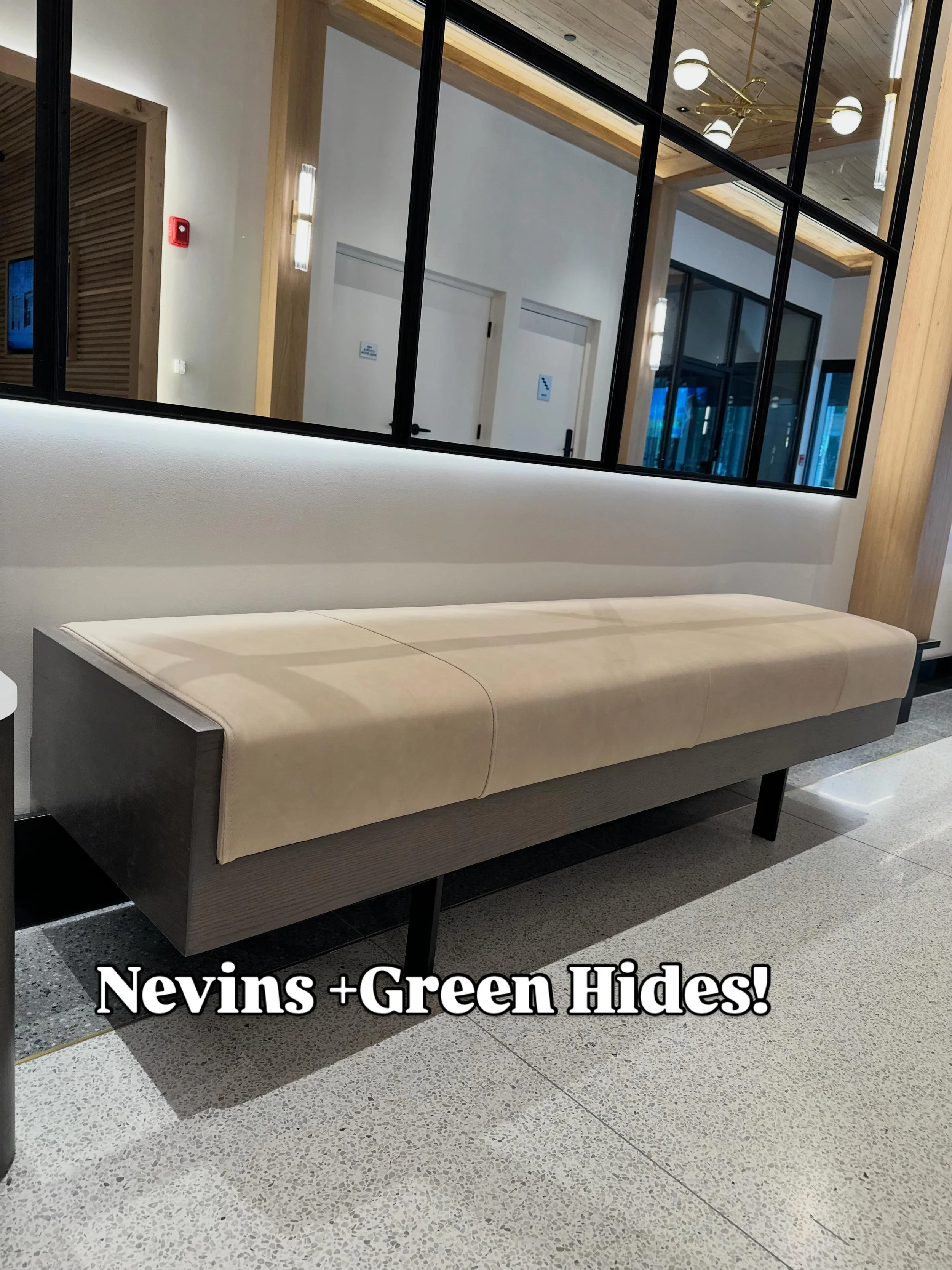 268 Summer Street!  Nevins + Green Hides!  @tessutodesignboston @mckearney_associates @greenhides