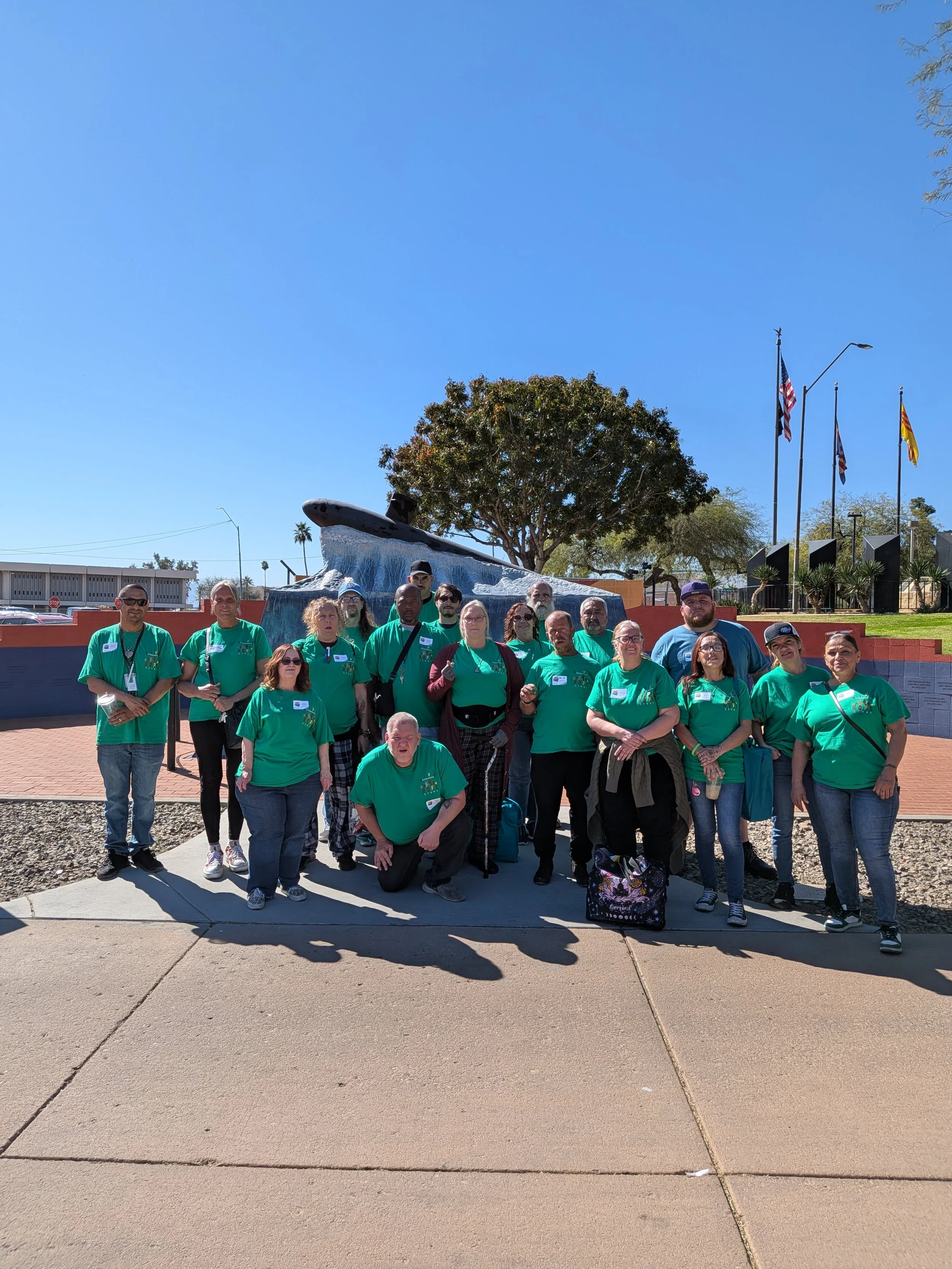 Hope Lives members & staff at the Capitol for Mental Health Day (2026)