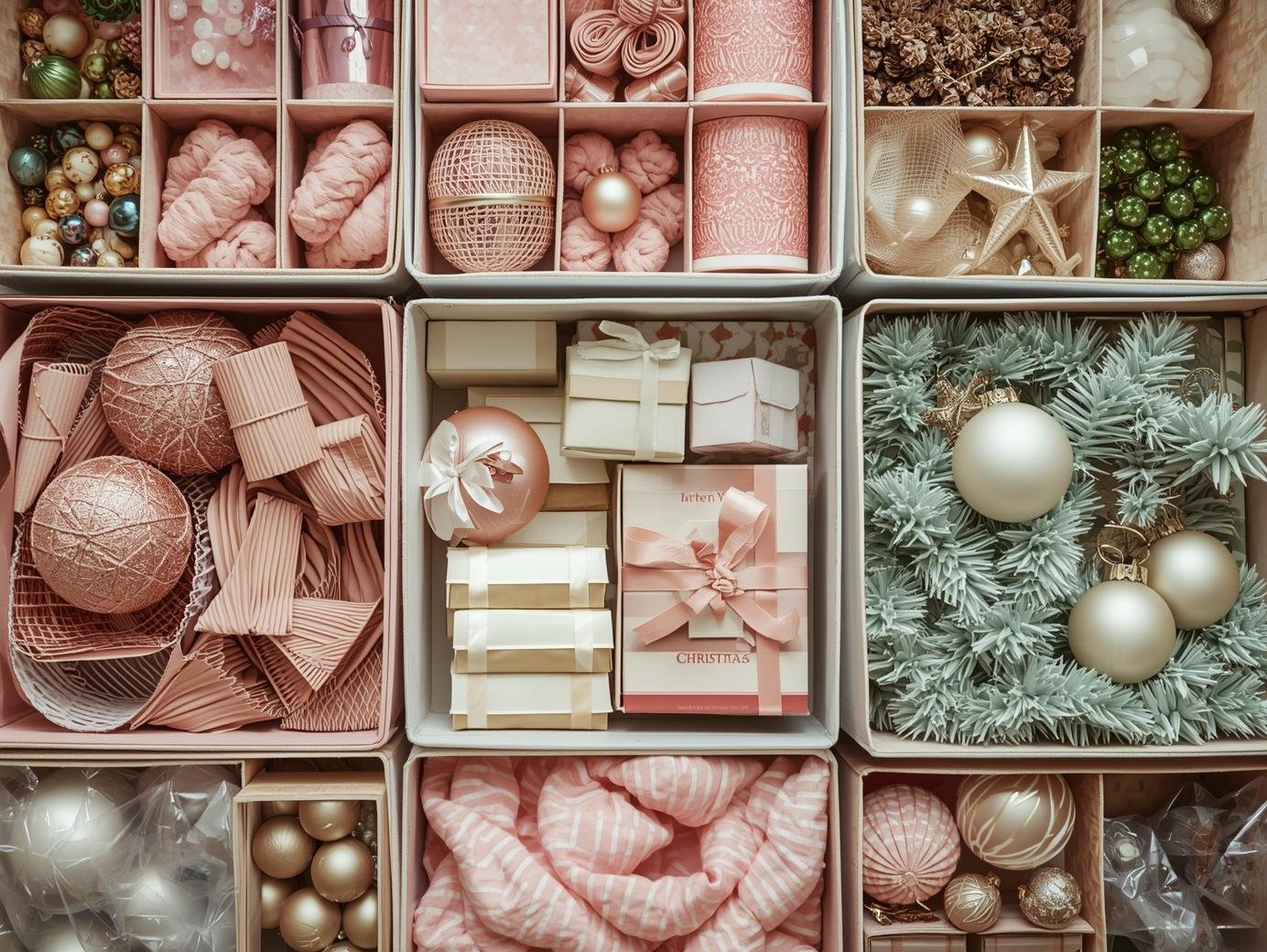 Organised Christmas Decorations