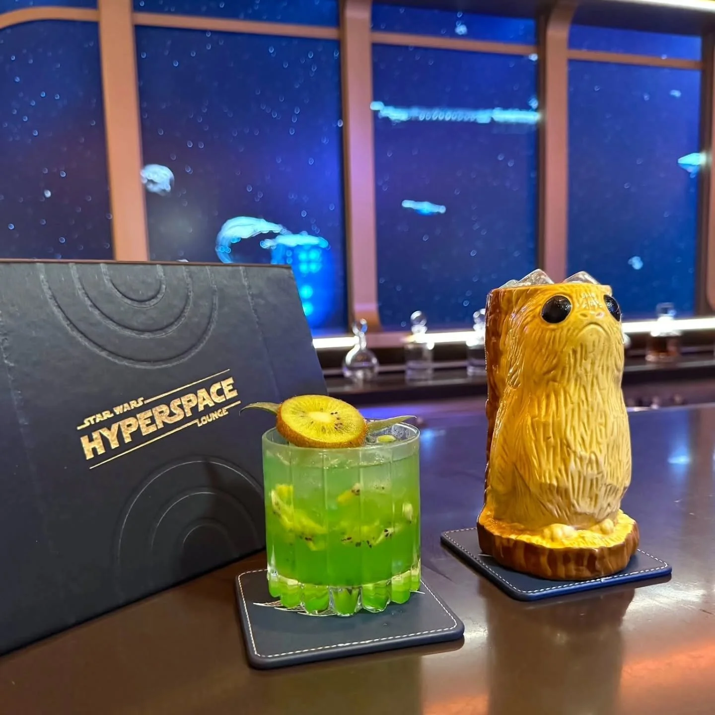 May the 4th be with you... 🪐💚
Happy Star Wars Day! 
Who else wishes they could be celebrating in Star Wars Hyperspace Lounge onboard the Disney Wish? 🙋&zwj;♀️
