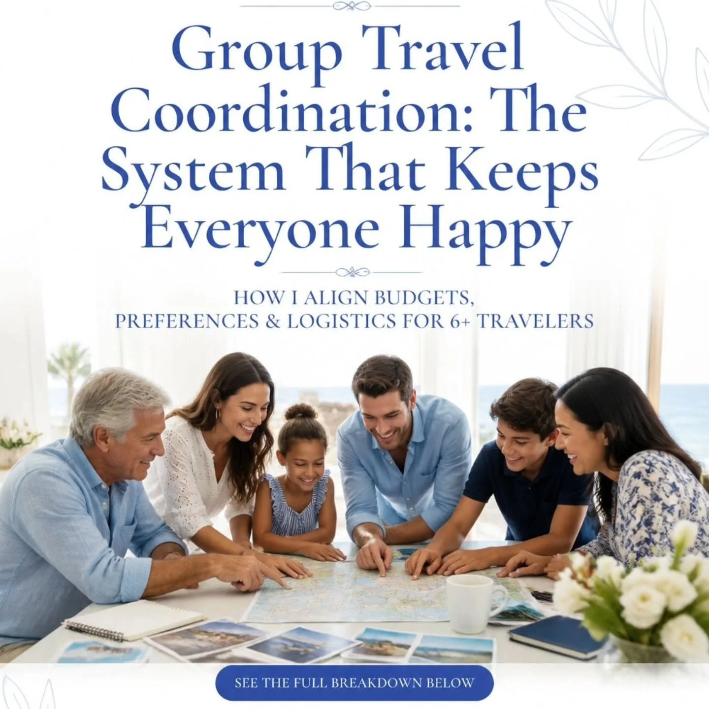 Planning a group vacation for six or more people? I know the stress-someone wants luxury, someone else is budget-conscious, the kids need different activities than the adults, and suddenly coordinating feels impossible.
Here's what I've learned: grou