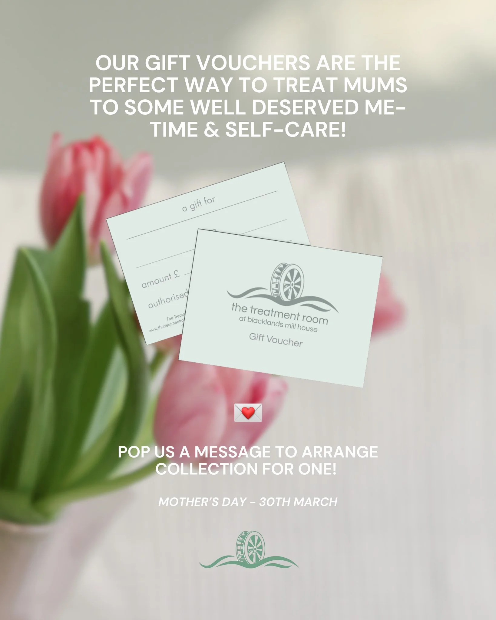 Last Call for Mother’s Day Gift Vouchers! 💝
Still searching for the perfect Mother’s Day gift? Treat the special mums in your life to some well-deserved me-time & self-care with our gift vouchers! ✨ 
From relaxing facials to soothi