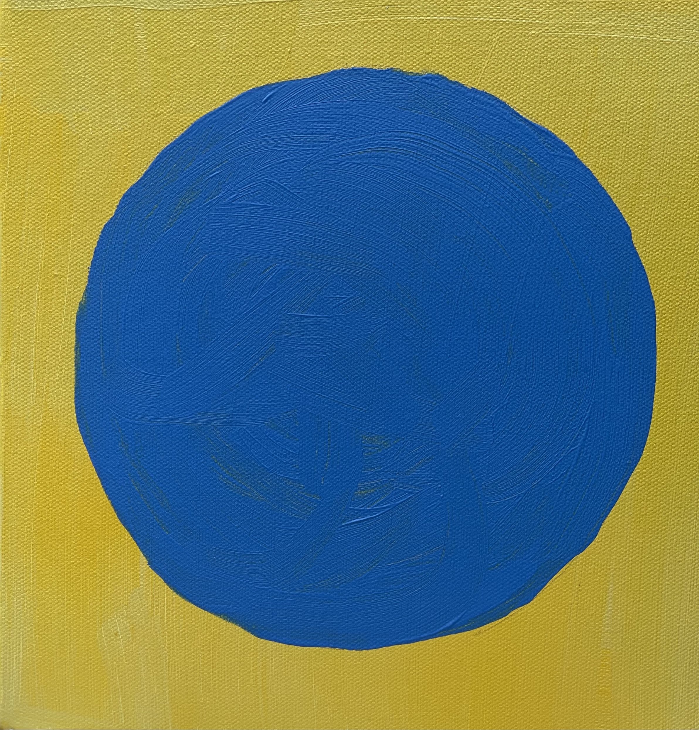 Blue Moon, 12x12, Acrylic on canvas