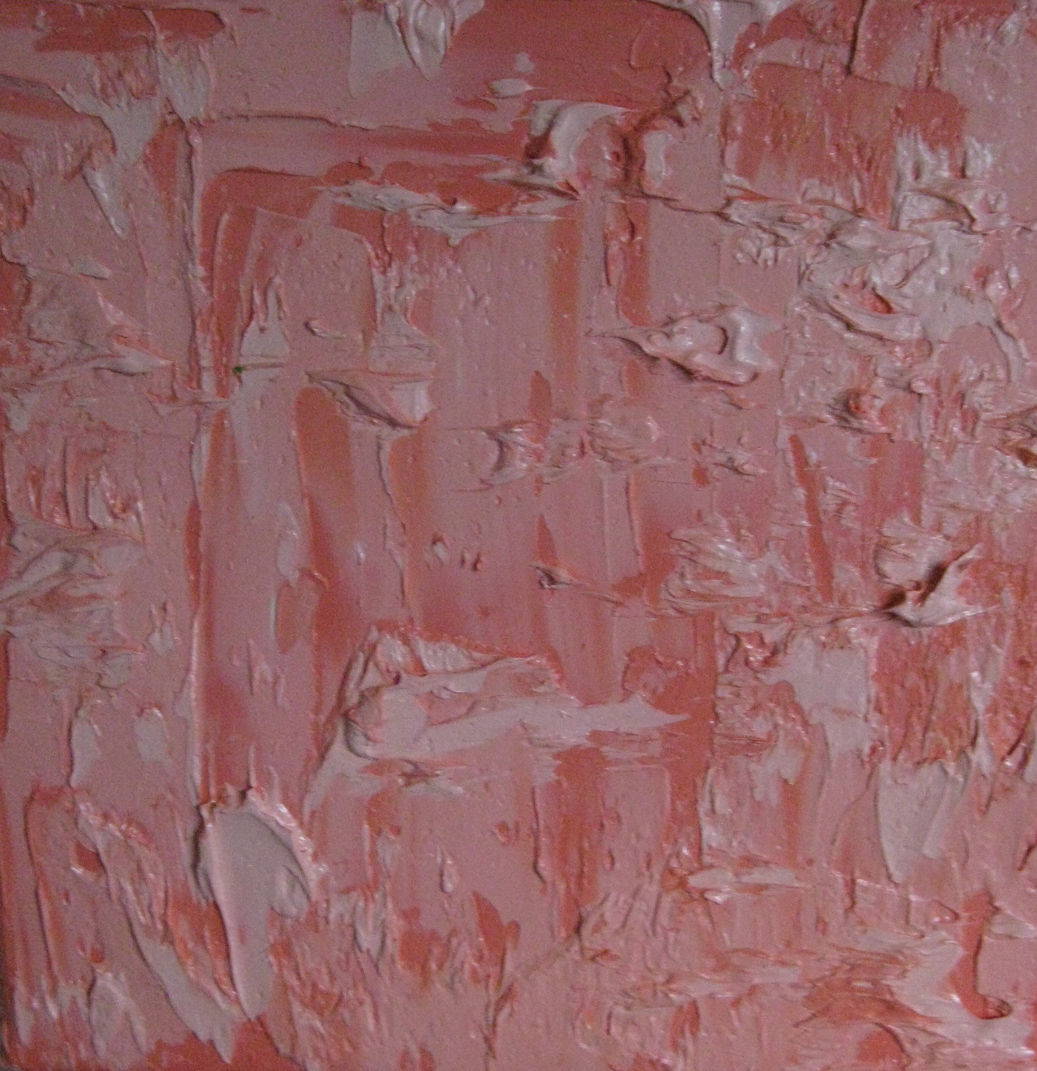 Butter Pink, 12x12, Acrylic On canvas