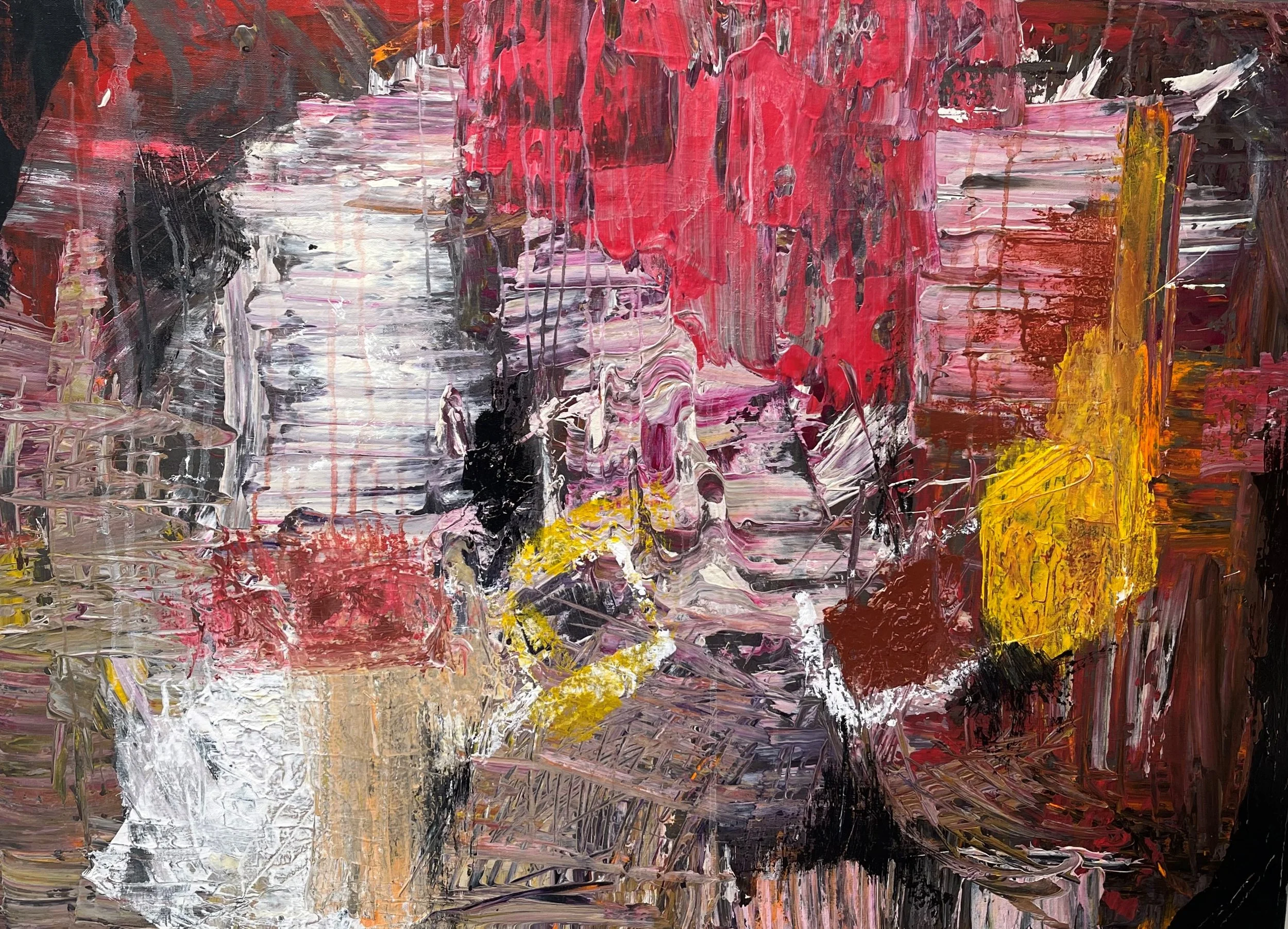 Come and feel the warm, 50x36, Oil on canvas