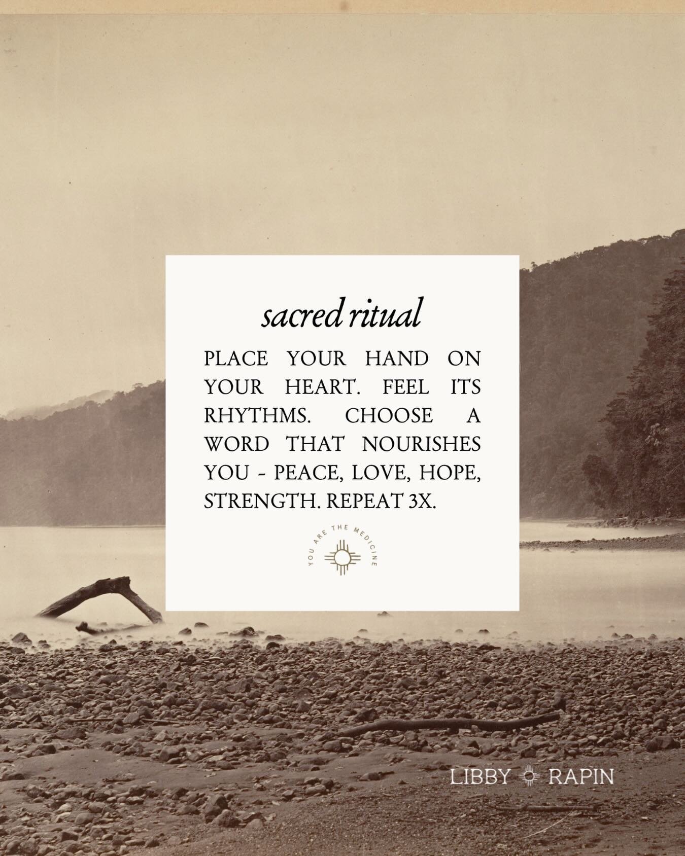 Most leadership advice focuses on what to say or what to do, but very little of it speaks to the state you&rsquo;re in while you&rsquo;re doing it and that&rsquo;s often the piece that changes everything.
.
This is a ritual I come back to often, espe