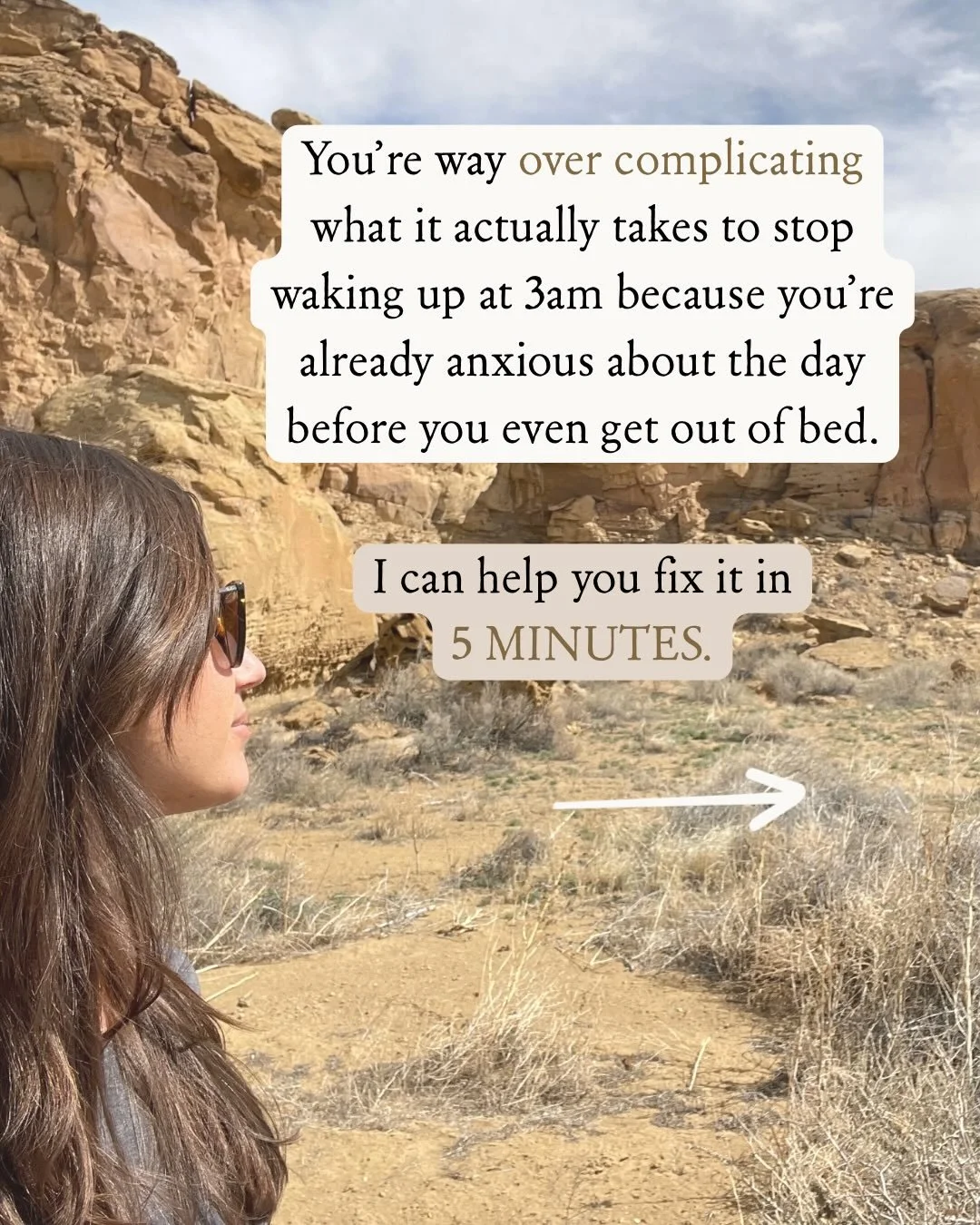 Better sleep, and sustainable change, happen when you sprinkle in micro-moments throughout your day to meditate, breath or drop into self reflection for 5 minutes.
.
She&rsquo;s not just sleeping better. She&rsquo;s waking up feeling rested and looki