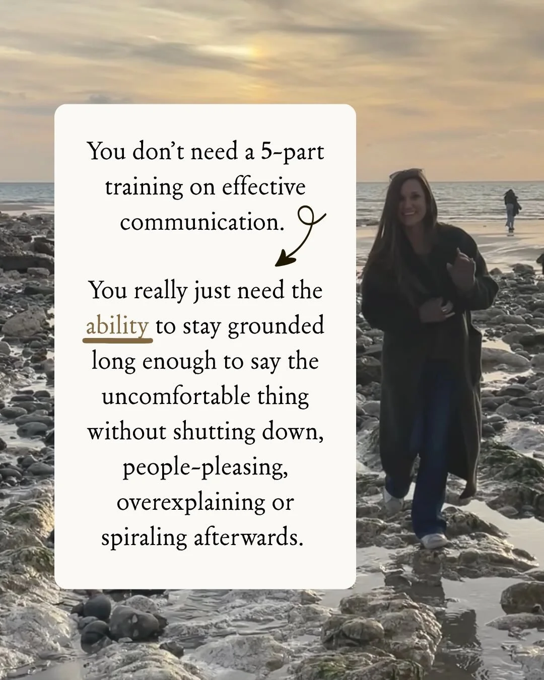 In my 1:1 coaching, I don&rsquo;t start by teaching my clients a non-violent communication framework because in many cases once my clients do the inner work, they realize the pattern that&rsquo;s holding them back and that shifts their communication.
