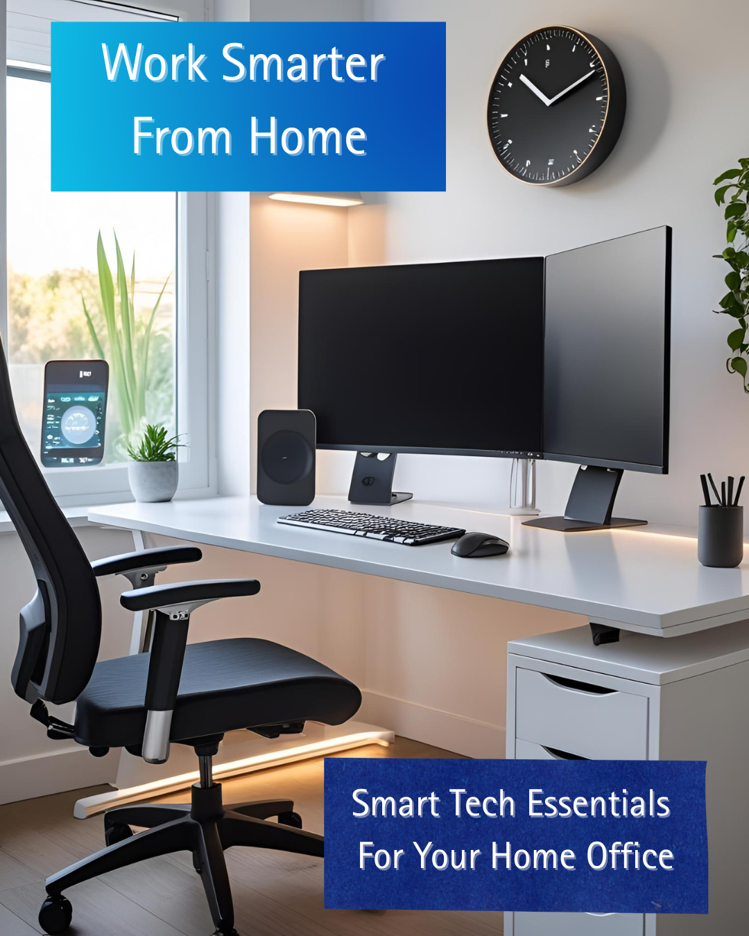 Work Smarter from Home: The Smart Tech Essentials Every Modern Office Needs