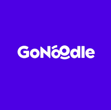 GoNoodle logo on a blue background