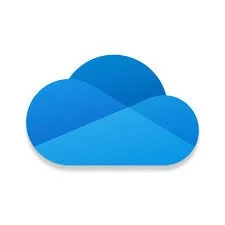 Cloud icon with shades of blue.