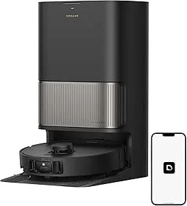 Robot vacuum cleaner with a smartphone app control