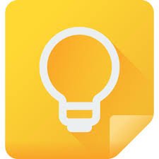 Yellow notepad icon with a white light bulb illustration