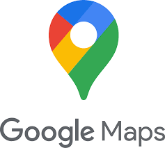 Google Maps logo with a multicolored map pin icon
