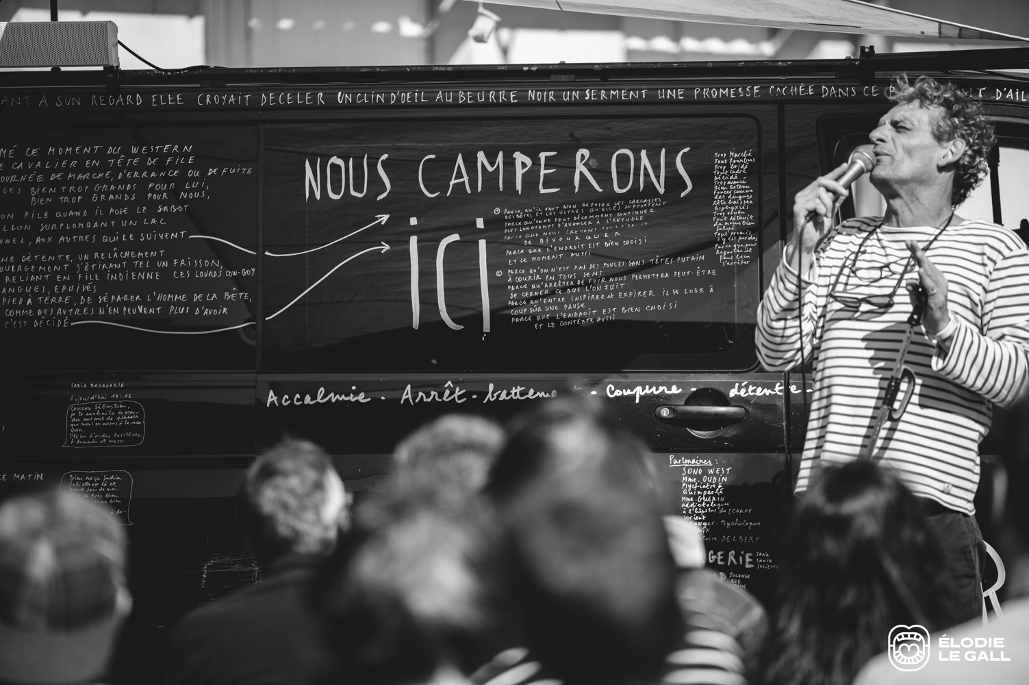 Nous camperons ici