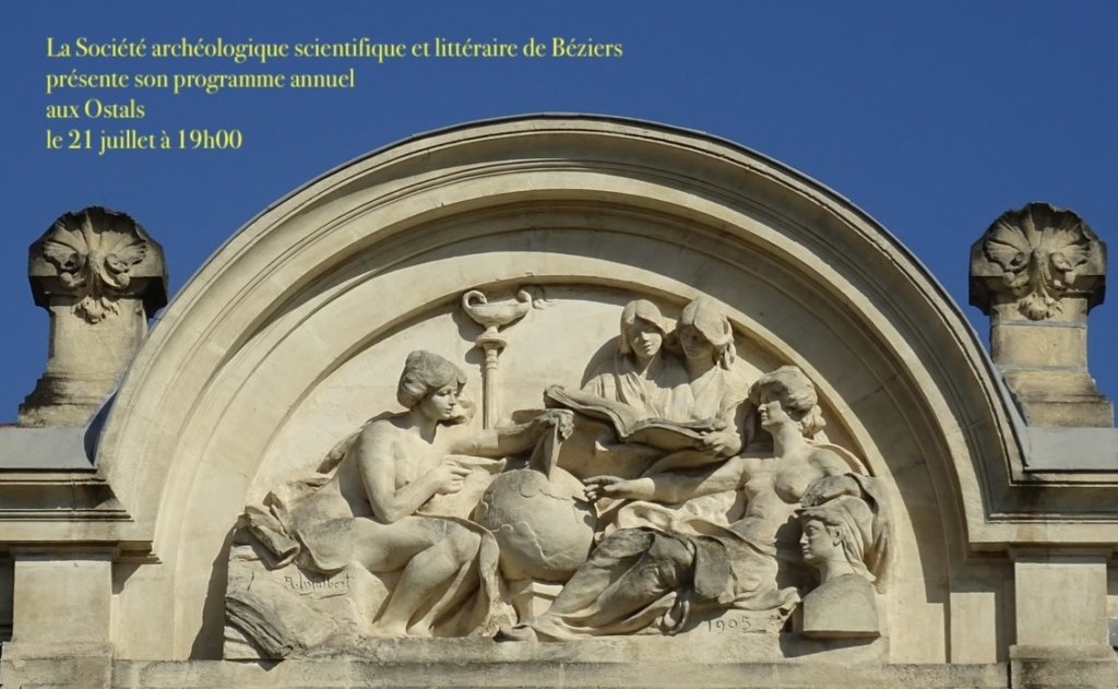 Société archéologique de Béziers : Présentation de la saison 2025-2026