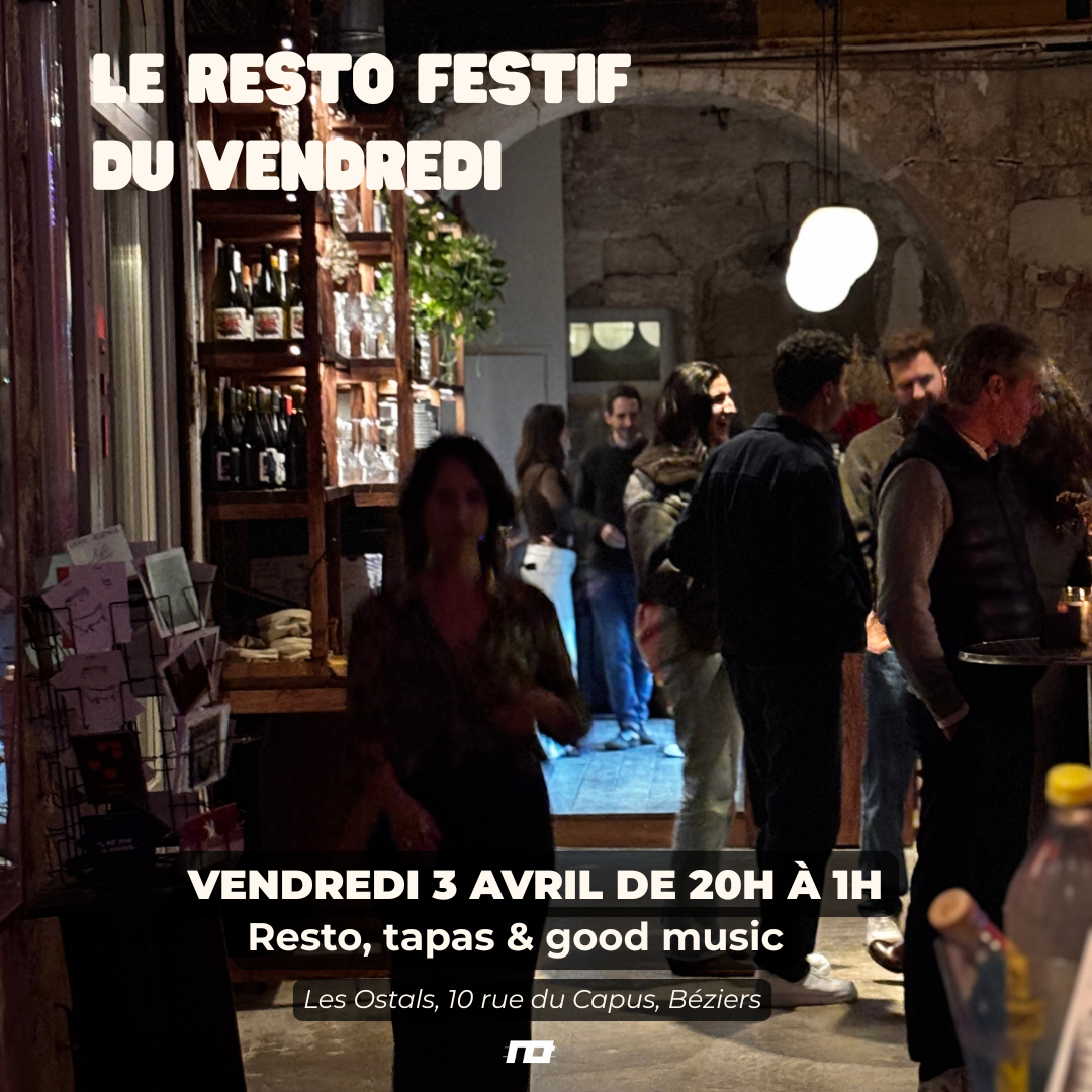 Le bar et resto festif du vendredi