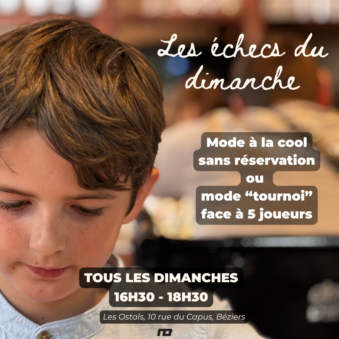 Les échecs du dimanche