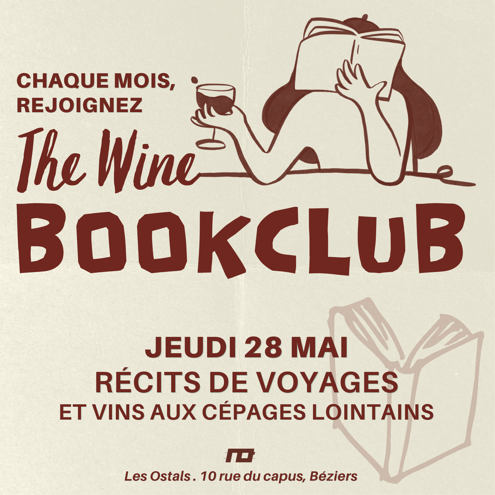 THE WINE BOOKCLUB : Récits de voyage